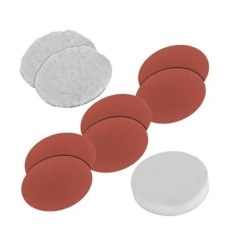 Paño p/pulidora ø 180mm pack x 9 piezas