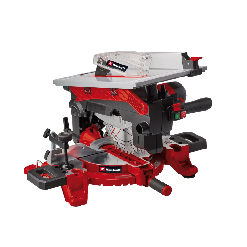 Sierra ingletadora combinada TE-MS 254 T c/mesa superior ø 254mm 2000w 5000rpm
