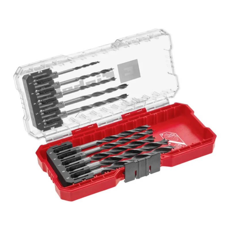 Set mechas p/madera S-Case caja x 10 piezas
