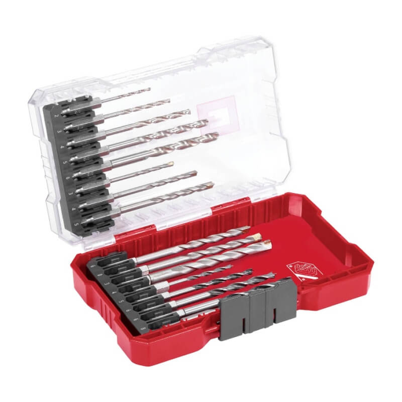 Set mechas M-Case encastre hexagonal 1/4" caja x 16 piezas — imagen 1
