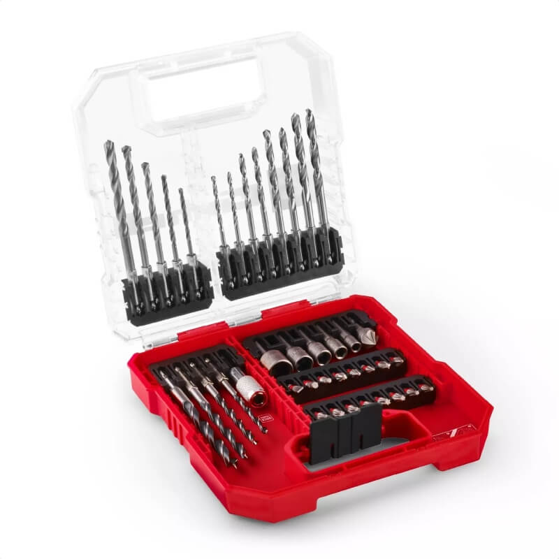 Set mechas y puntas L-Case p/taladro atornillador caja x 40 piezas