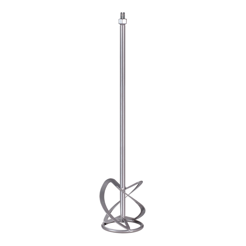 Mezclador morteros 3 helices rosca M14 ø 120mm x 590mm