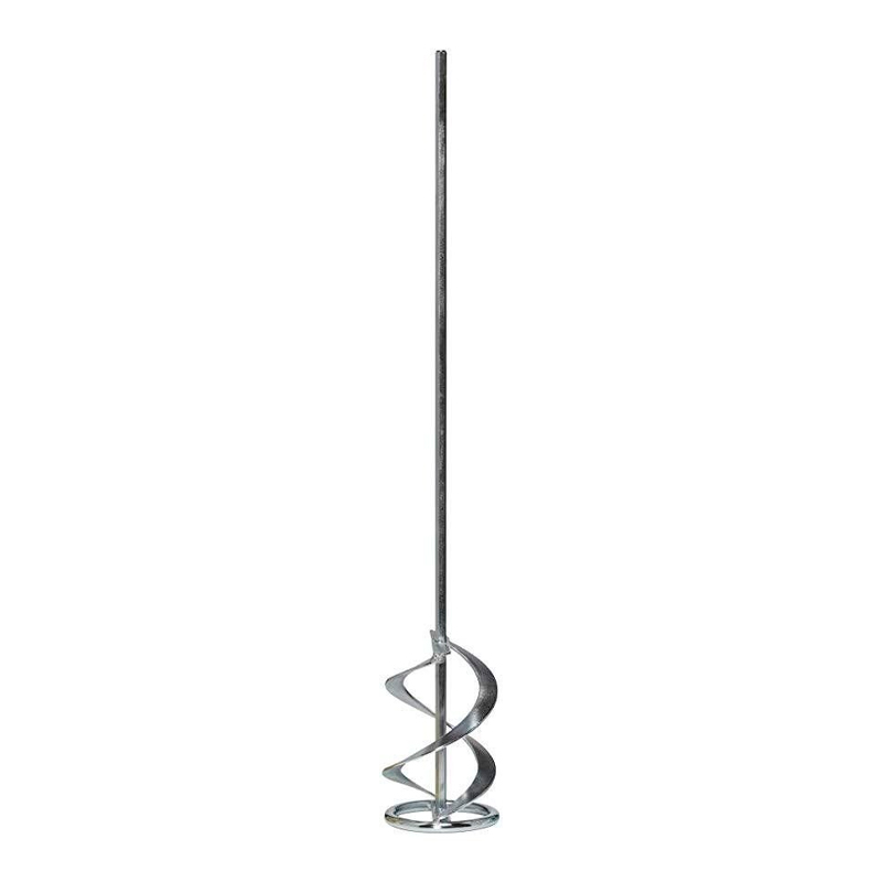 Mezclador morteros 2 helices rosca M14 ø 120mm x 590mm