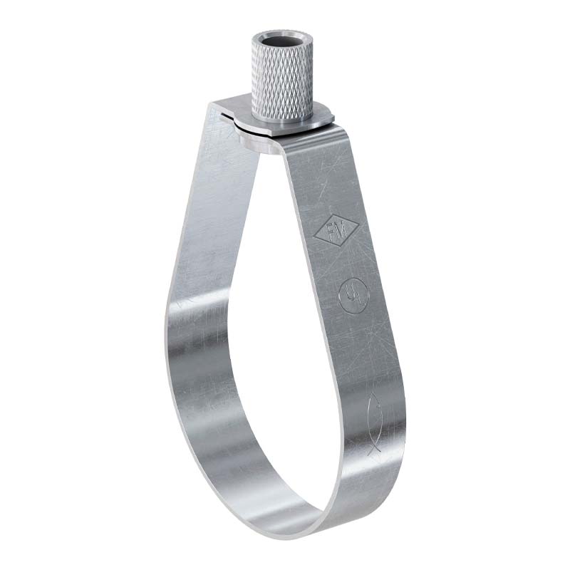 Abrazadera rociador incendio FRSP acero zincado 1/2" pack x 100u