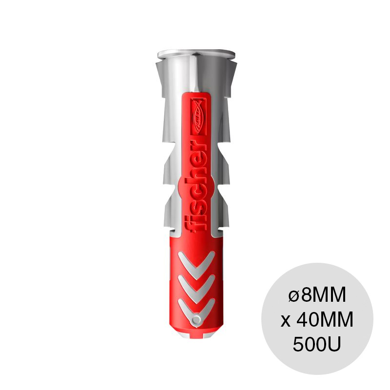 Taco tarugo DuoPower bicomponente ø 8mm x 40mm caramelera x 500u