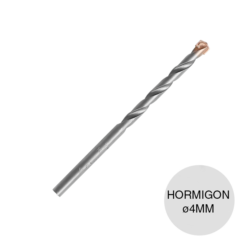 Mecha percutora widia hormigon ø 4mm