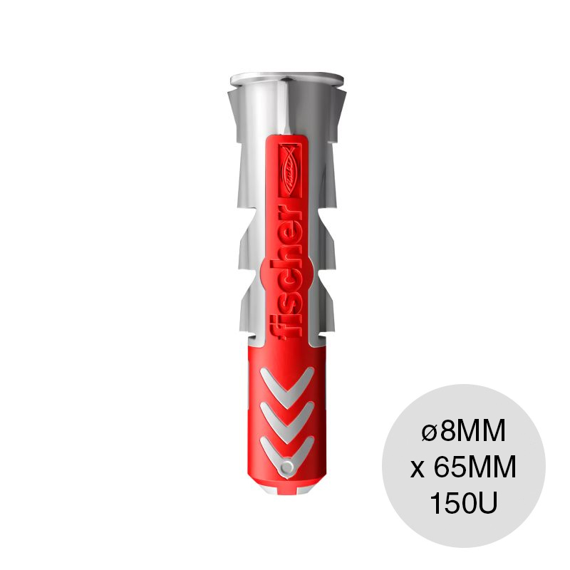 Taco tarugo DuoPower bicomponente ø 8mm x 65mm bolsa x 150u