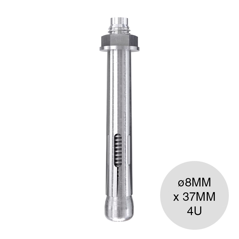 Anclaje de camisa FSL ø 8mm x 37mm x 73mm blister x 4u