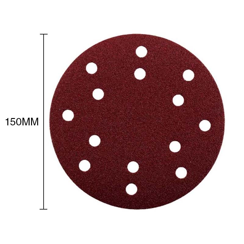 Set discos lijas Quick-Stick ø 150mm grano surtido pack x 25u — imagen 1