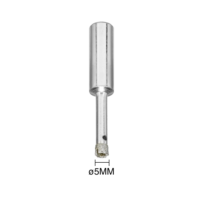 Sierra corona revestida de diamante p/corte humedo ø 5mm