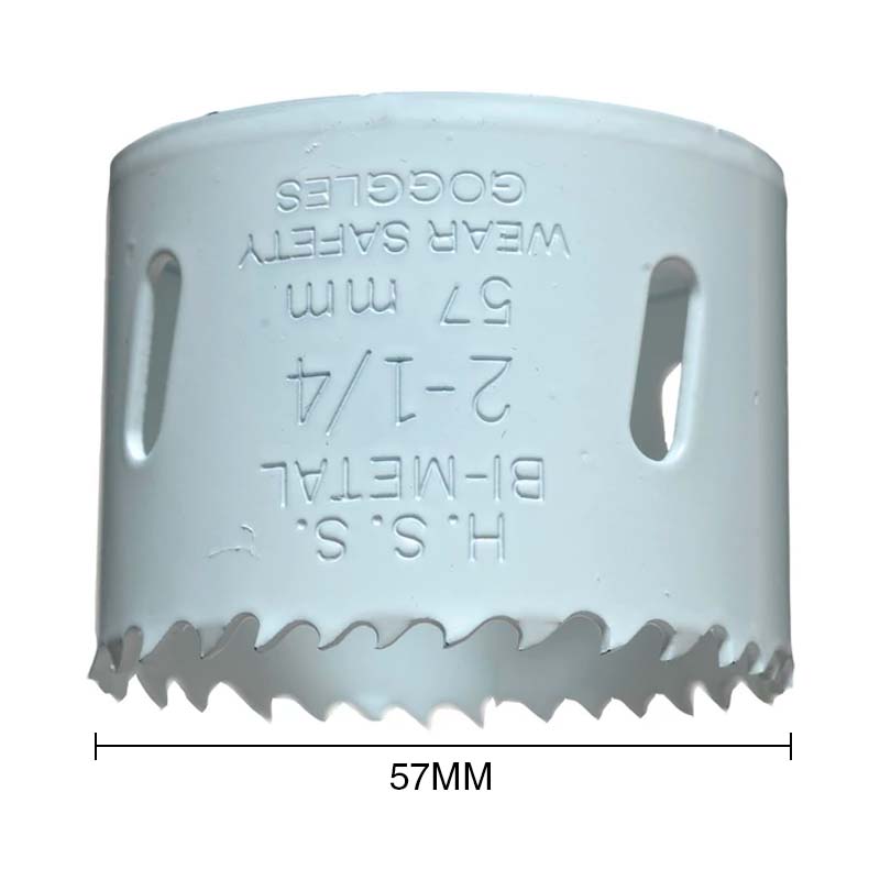 Sierra copa bimetal HSS ø 57mm