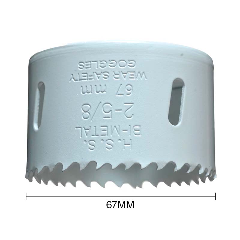 Sierra copa bimetal HSS ø 67mm