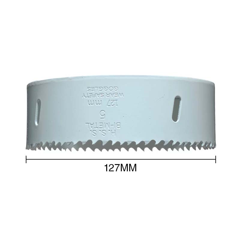 Sierra copa bimetal HSS ø 127mm