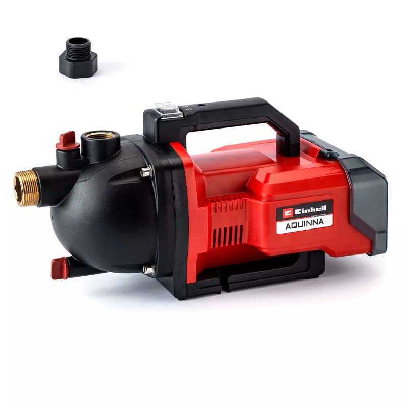 Bomba agua inalambrica p/jardin AQUINNA 36/30 36v 8m 3000l/h — imagen 1