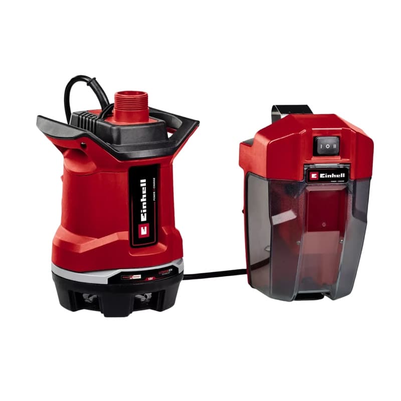 Bomba agua sucia inalambrica GE-DP 18/25 Li-Solo 18v 153w altura 5m 7500 l/h