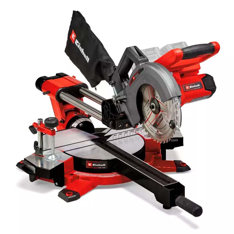 Sierra ingletadora telescopica TE-SM 36/210 ø 210mm 36v — imagen 1