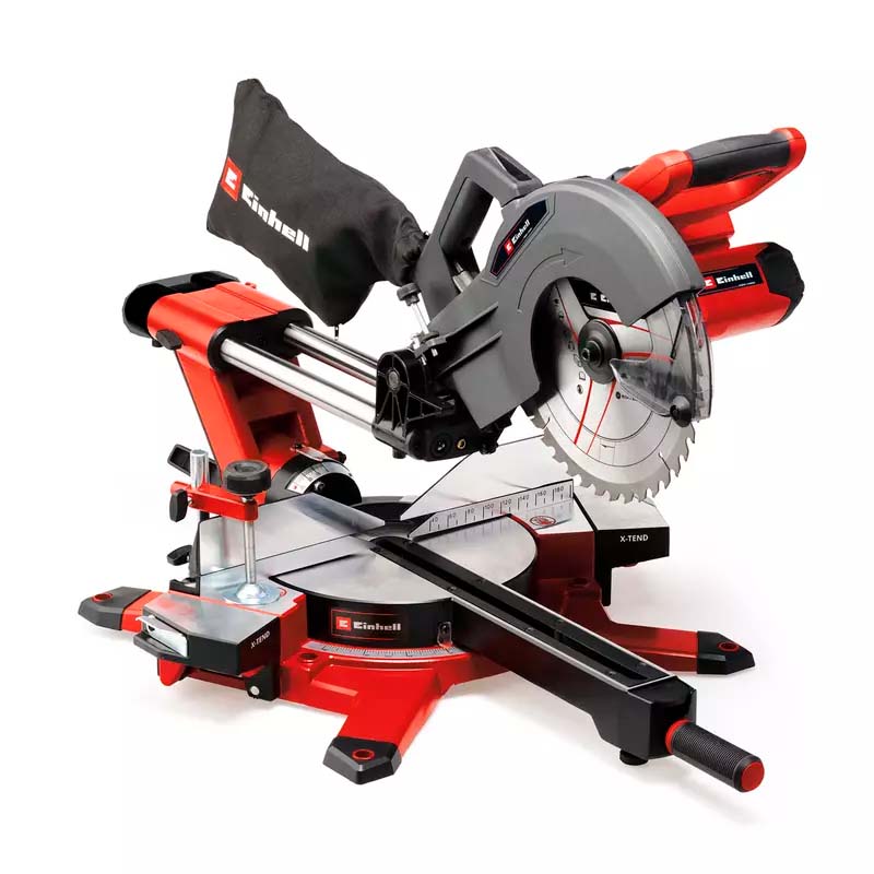 Sierra ingletadora telescopica TE-SM 36/10 L ø 254mm 36v — imagen 1