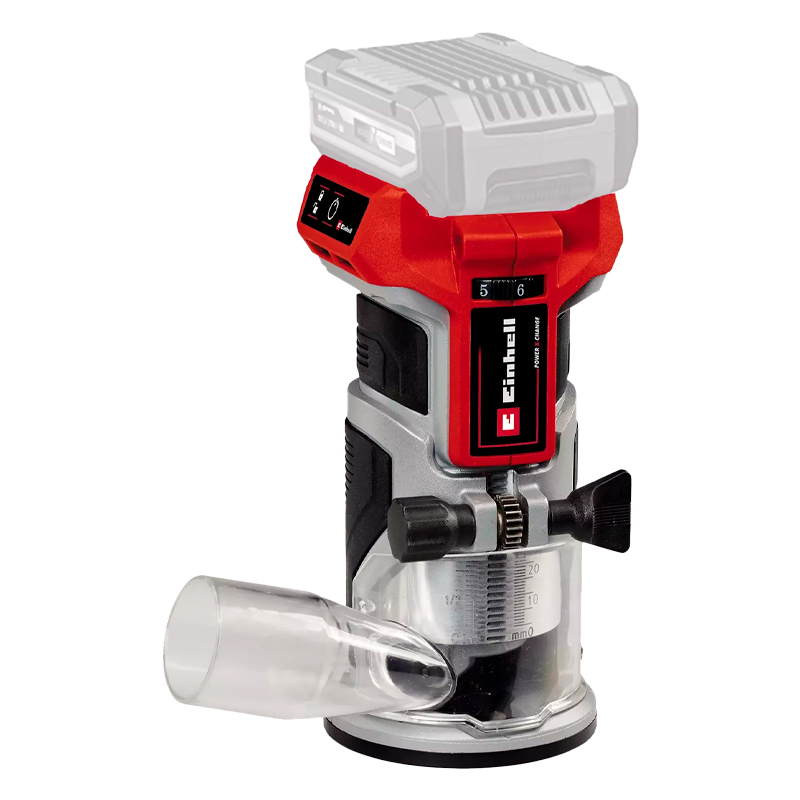 Fresadora router de mano inalambrico TP-ET 18 Brushless 18v