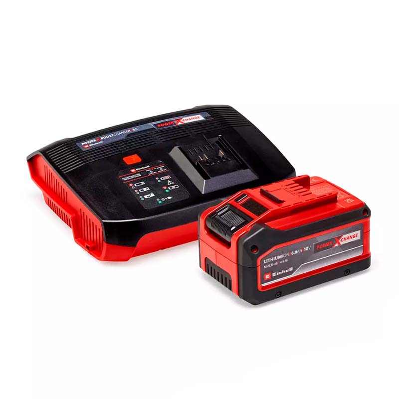 Bateria cargador super rapido Starter Kit Power X Change+ 18v 4.0Ah - 6.0Ah — imagen 1