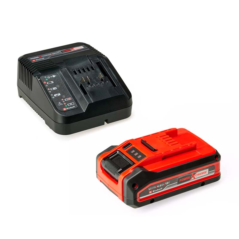 Bateria cargador rapido Starter Kit Power X Change+ 18v 4.0Ah — imagen 1
