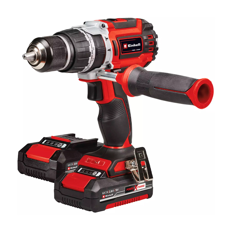 Taladro atornillador percutor inalambrico TP-CD 18/60 Brushless kit 18v mandril 13mm
