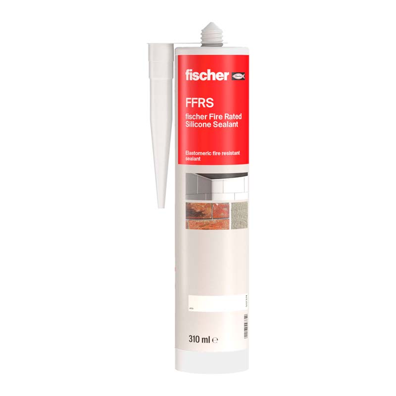 Sellador silicona cortafuego FFRS blanco cartucho x 310ml
