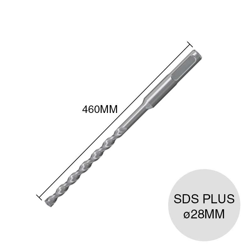 Broca percutora widia Pointer EC SDS Plus ø 28mm x 460mm