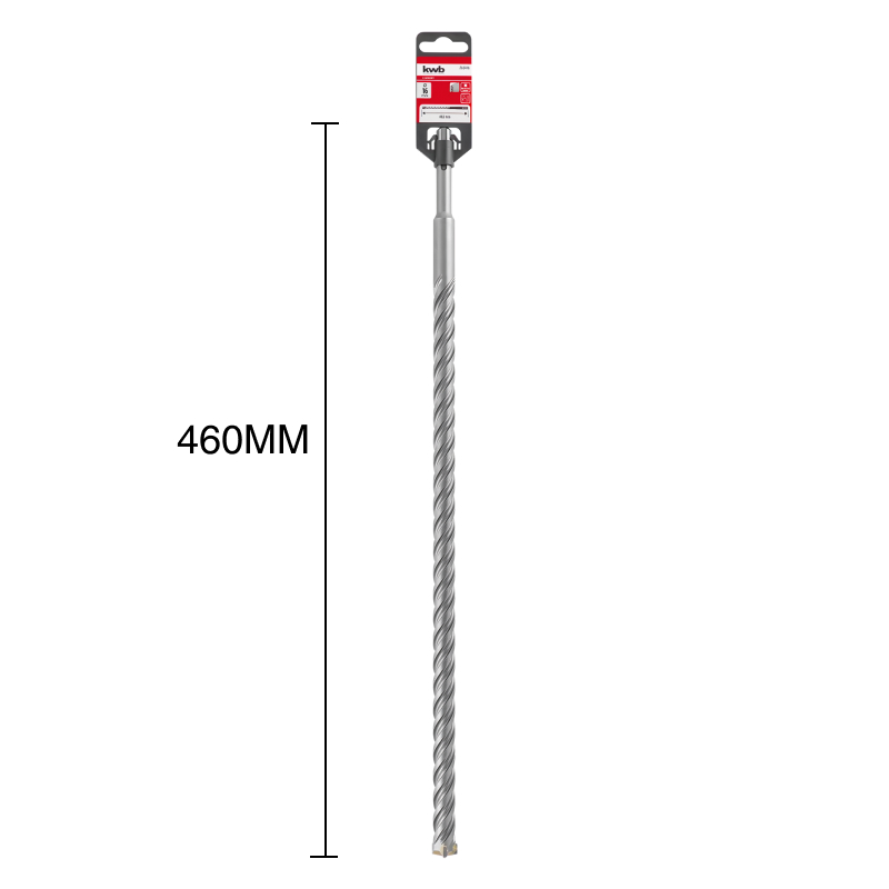 Mecha percutora HB4X SDS Plus 4 filos hormigon armado ø 16mm x 460mm