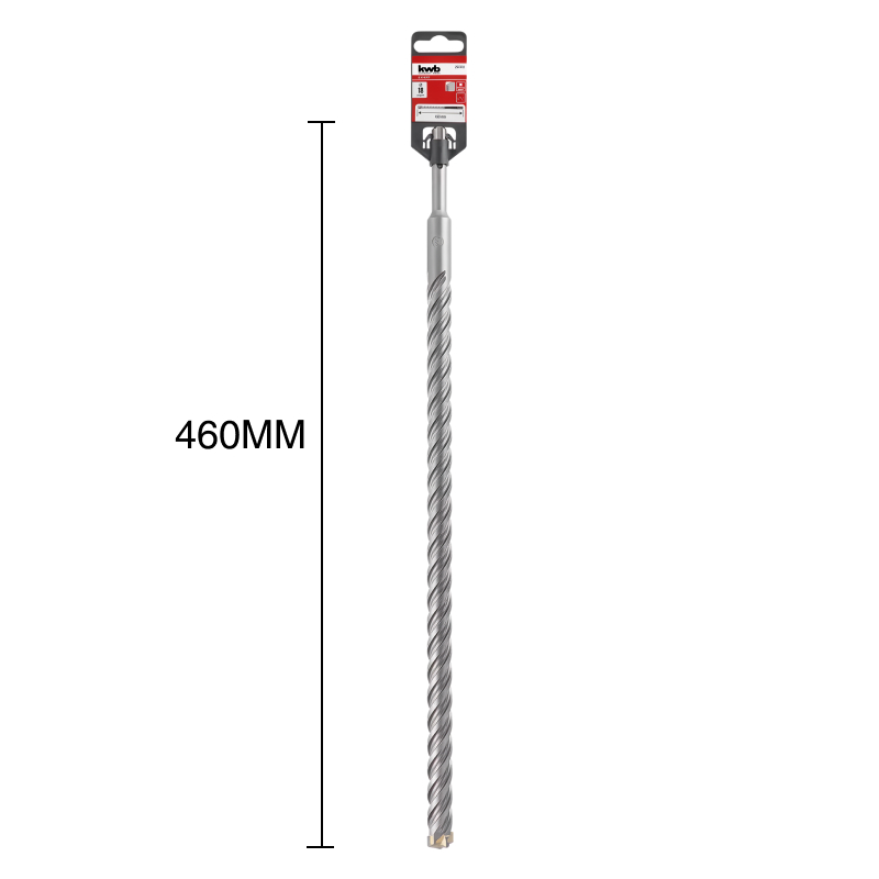 Mecha percutora HB4X SDS Plus 4 filos hormigon armado ø 18mm x 460mm