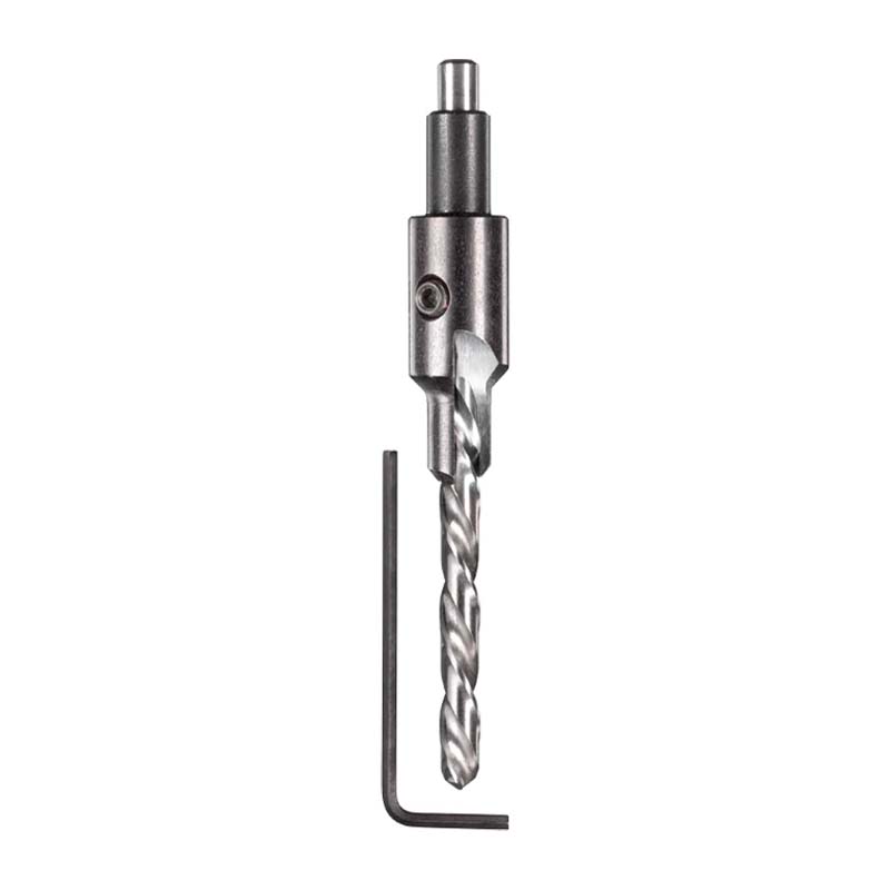 Broca espiral avellanador p/maderas HSS-M2 ø 4.5mm - ø 7mm — imagen 1