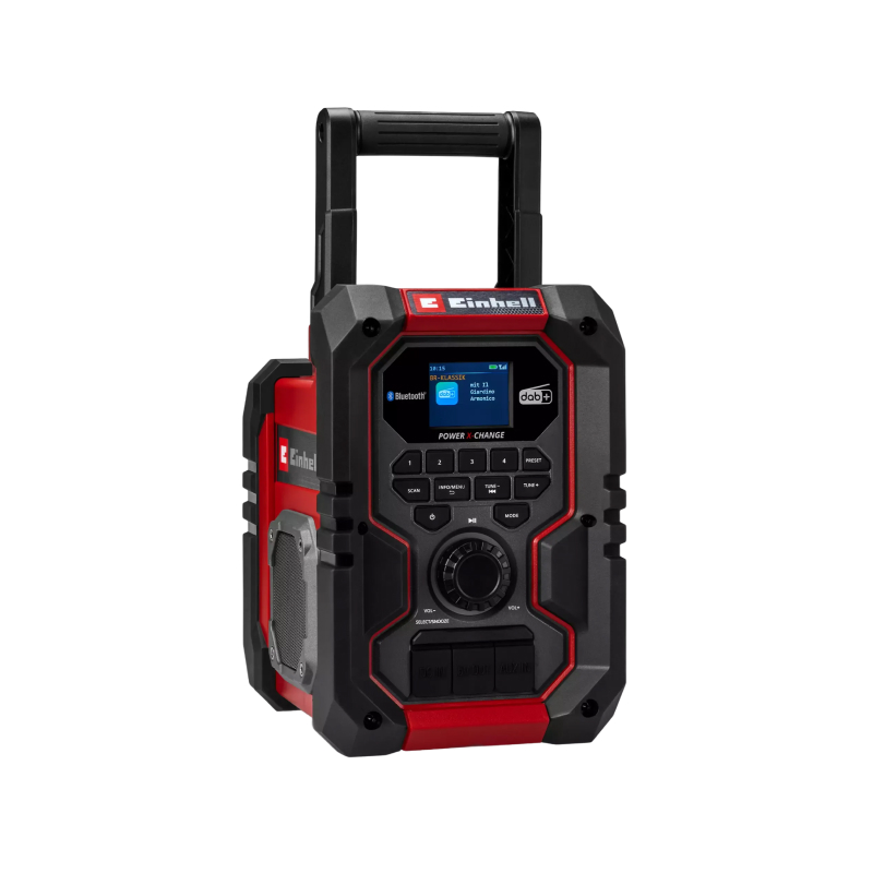 Radio inalambrica TE-CR 18 Li DAB+/FM/BT-Solo 18v